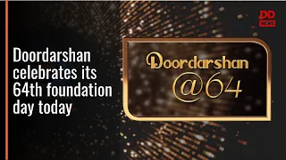 Doordarshan celebrates its 64th foundation day today