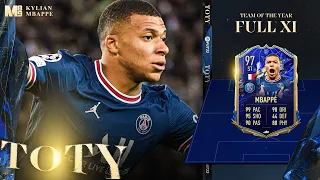 97 TOTY MBAPPE PLAYER REVIEW | FIFA 22 Ultimate Team