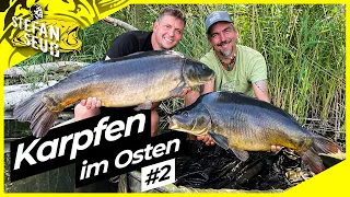 KARPFEN im OSTEN #2 | Fangrausch bei HITZE | Karpfenangeln am neuen SEE