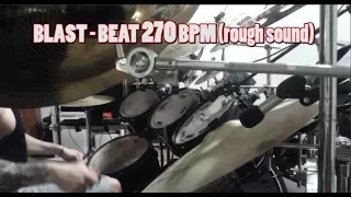 ||BLAST BEATS 270 BPM|| -(Using Finger Control Technique)-