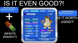 Loomian Legacy: SA Ursnac PvP Showcase! (Description as my thoughts and Move set)