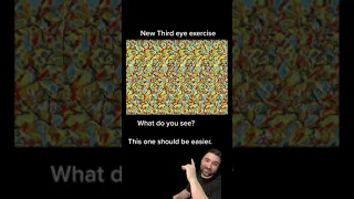 New third eye exercise #thirdeye #magiceye #stereogram