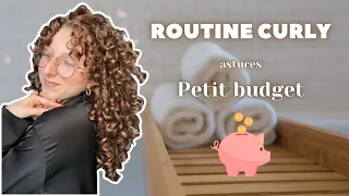 MA ROUTINE CURLY POUR DES BOUCLES SUBLIMES SANS SE RUINER : astuces et produits abordables ✨