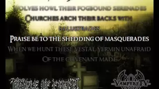 Cradle of Filth - Cemetery And Sundown ( Lyrics )