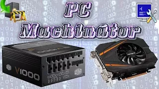 PC Machinátor #3 - Táp és VGA beszerelés