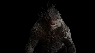 Godzilla legendary 3D model blender(godzilla roar 2014)