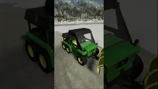 Starting a new Snow plowing company #fs22 #farmsim #shorts