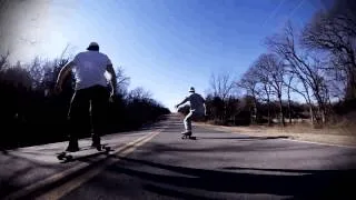 Longboard Downhill Crash GoPro