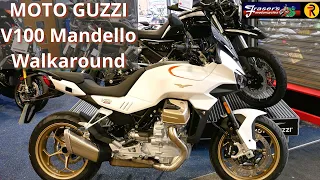 2023 Moto Guzzi V100 Mandello ※ Walkaround and instruments overview