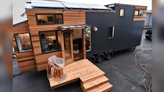 Modern Unique Style Tiny Home With Interior Design #shorts