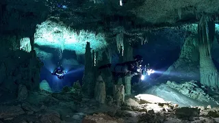 Bird Cage Cave Dive!  (The longest cave in the world!)