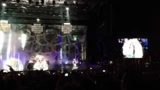 Rammstein - Mein Teil @Rock the City Bucharest 28.07.2013