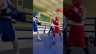 Interesting boxing fight (10-11 years old) #boxing