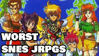 Top 5 WORST Super Nintendo JRPGs of ALL TIME!