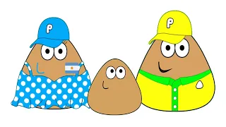 LA FAMILIA POU - Los pous. Juego de pou.