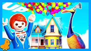 Julian spielt PIXARS OBEN in Roblox nach🎈🏠🎈Playmobil Familie Vogel