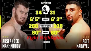 Arslanbek Makhmudov vs Agit Kabayel Арсланбек Махмудов vs Агит Кабайел fight Highlights KO?!