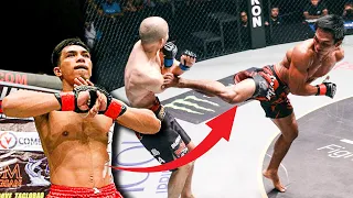 When Wushu BEAST Kevin Belingon Went KICK CRAZY On Koetsu Okazaki 😱