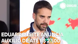 Governador anuncia pagamento de até R$ 2.500 a famílias afetadas por enchentes