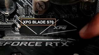 Unidad De Estado Sólido XPG GAMMIX S70 BLADE PCIe Gen4x4 M.2 2280 (preparado para PS5)