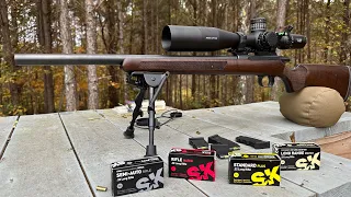 CZ 457 VARMINT & SK AMMO COMPARISON