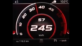 Skoda Octavia RS TDI 4x4 | 184 PS | 2020 | 0-245 km/h | Acceleration | Top Speed | German Highway