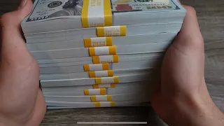 $100,000 Prop/Fake Money Unboxing and Review