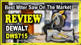 DEWALT DWS715 12-Inch Single Bevel Miter Saw - Best Miter Saw On The Market