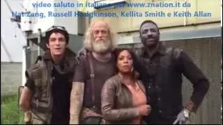 Z Nation - Second Season - Cast - Saluto in italiano dal cast