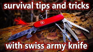 Survival Secrets and Tips with a Swiss Army Knife