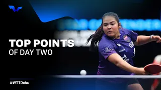 TABLE TENNIS RALLIES TO MAKE YOU GO WILD | Day Two | WTT Star Contender Doha 2021