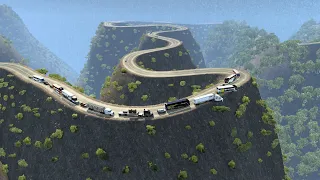 World’s Most Dangerous Roads | Deadliest Roads | CHINA'S Breathtaking Mountain Road