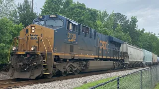 CSX 3139 leads CSX M653 with the NYC heritage!! 5-9-2024