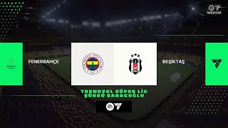 Fenerbahçe Vs Beşiktaş | Super Lig 2023/24 | FC24