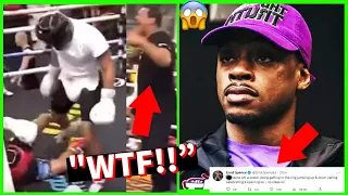 REACTION! ERROL SPENCE RESPONDS TO ROLLY ROMERO KTFO IN SPARRING! BLASTS "NO CLASS" TRAINER ANTICS!