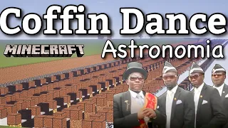 【Minecraft】音ブロックで『Astronomia (Coffin Dance Meme)』演奏してみた(棺桶ダンス)/Note block-Astronomia 【マイクラ】