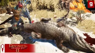 SLAYING DRAGONS (Ok, Crocodiles) - Divinity Original Sin 2 Gameplay Part 9 - [Coop Multiplayer]