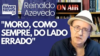 Reinaldo: Moro, como extrema-direita, está com o bolsonarismo no Senado