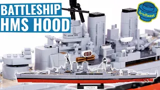 HMS HOOD - Battleship colored with UNICORN DROOL - COBI 4830 (Speed Build Review)