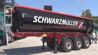 Schwarzmüller SK Tipper Semi-Trailer (2022) Exterior and Interior