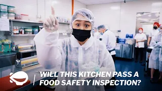 Will this kitchen pass a food safety inspection?