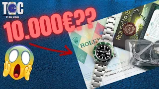 Orologi e Investimenti: quanto vale la GARANZIA di un ROLEX?