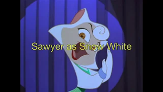 Sawyer White and the Seven Characters cast video (3rd Remake)