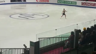 Alëna Kostornaia Warm-up before Free Skating - Grand Prix Final Turin 2019