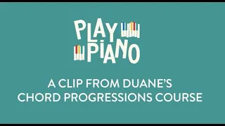 A clip from Duane's Chord Progressions course