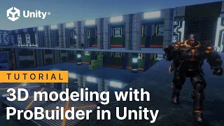 3D modeling with ProBuilder in Unity | Tutorial