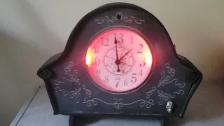 Gemmy Halloween animated animated antique clock prop