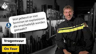 Team Explosieven Veiligheid Marc | Vragenvuur On Tour #21