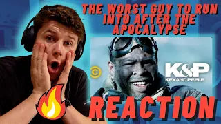 Key & Peele - The Worst Guy to Run Into After the Apocalypse((IRISH GUY REACTS!!))