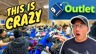 Thrifting at Goodwill Outlet Bins to Resell on Ebay & Poshmark for Profit - Cheap Clothes & Shoes